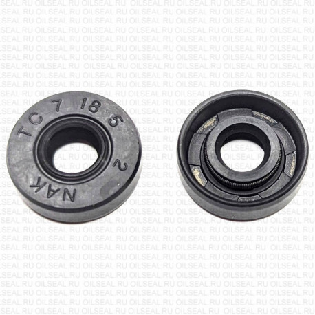 Сальник 7x18x5 TC NBR 70-K01B-C-C NAK