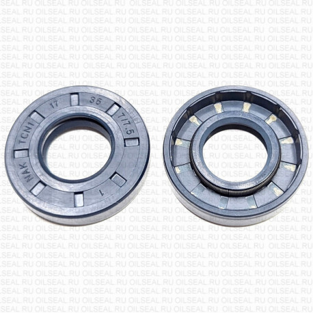 Сальник 17x35x7/7.5 TCN1 NBR 80-B01B-C-E NAK