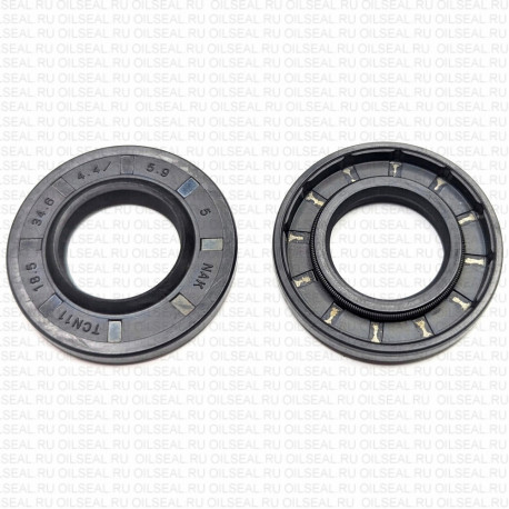 Сальник 18.5x34.6x4.4/5.9 TCN11 NBR 75-K91-C-C NAK