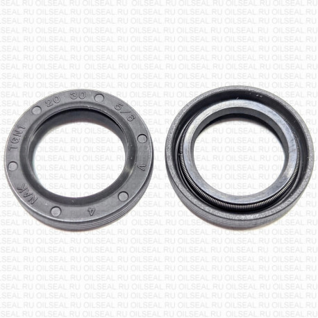 Сальник 20x30x5/6 TGN1 Viton-K-80-01/C/C NAK