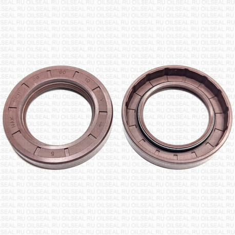 Сальник 38x60x10 SCR Viton 80-N03-C-C NAK