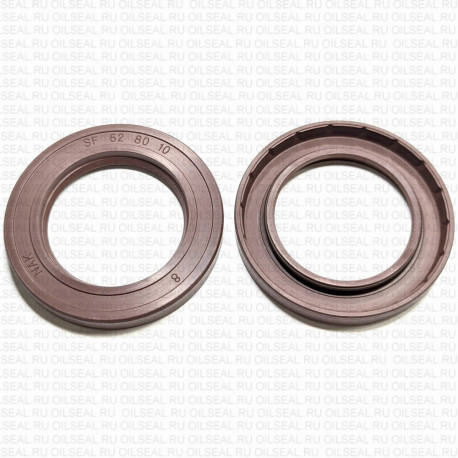 Сальник 52x80x10 SF Viton 80-N01-C-S NAK