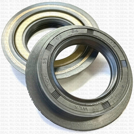 Сальник 35x52/64x11/12 TCA65Y NBR 70-C-C WLK