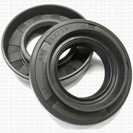 Сальник 35x67x12/18 TC9 NBR 70-C-C WLK