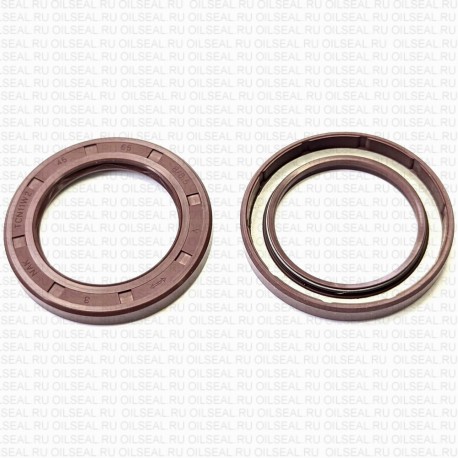 Сальник 45x65x8/8.5 TCN11W2 Viton 75-N01-S-S NAK