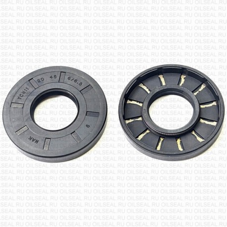 Сальник 20x45x6/6.5 TCN11 NBR-80-K-01B/C/E NAK