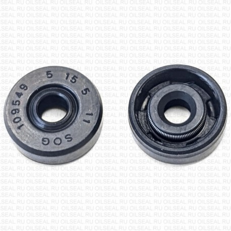 Сальник 5x15x5 TC NBR 70-C-C SOG