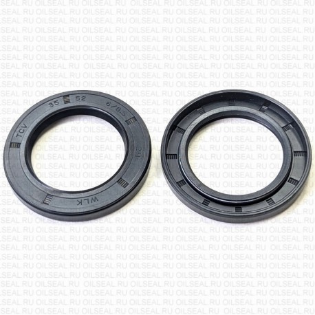 Сальник 35x52x6/6.5 TCV NBR 80-C-C WLK