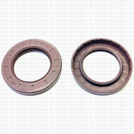 Сальник 45x72x10 TC Viton-80-N-03/C/C NAK