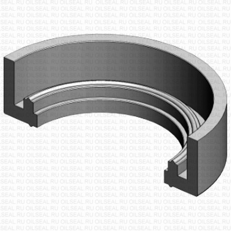 Уплотнение 27x40x5/10 Y NBR-80-K/C/C WLK