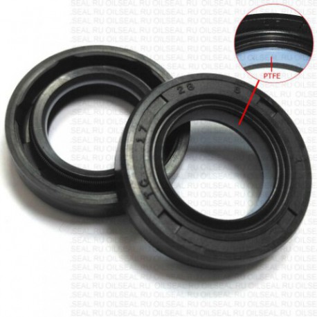 Сальник 17x28x6 TCJ NBR 70-C-C PTFE WLK