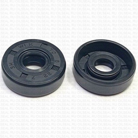 Сальник 8x22x7 TC NBR 70-C-C WLK