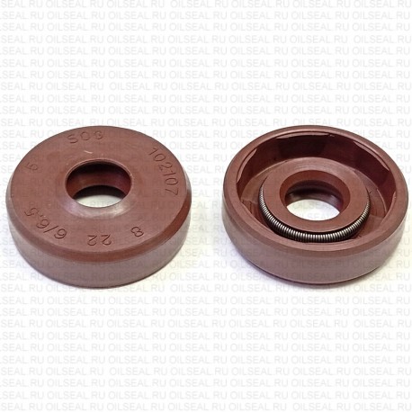 Сальник 8x22x6/6.5 TCV Viton 80-C-C SOG