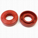 Сальник 17x35x10 TC VMQ-70-R/C/C WLK