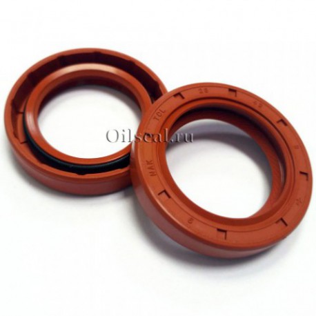 Сальник 28x42x8 TCL VMQ 80-R01-C-C NAK