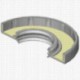 Сальник 28x62x10/12 TG4 NBR 70-C-C WLK