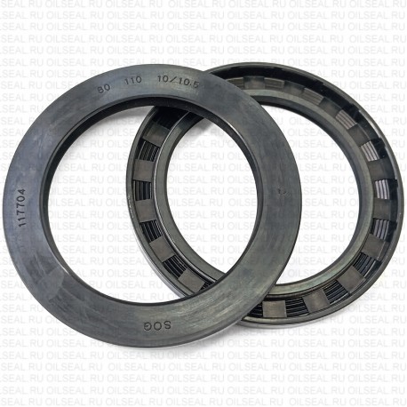 Сальник 80x110x10/10.5 TCV NBR 80-C-C SOG