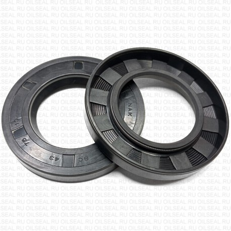 Сальник 43x75x10 SC NBR 70-K01B-C-C NAK