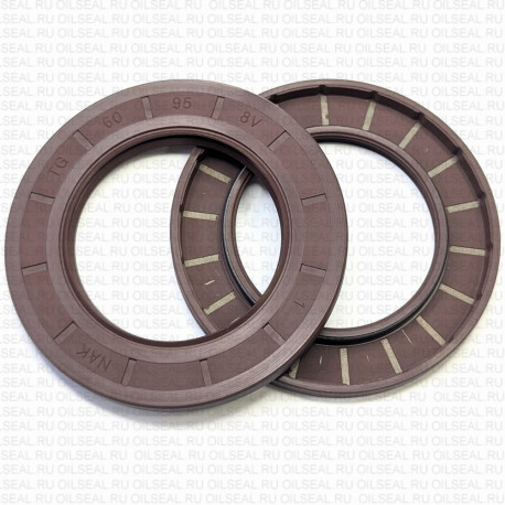 Сальник 60x95x8 TG Viton 80-N01-C-C NAK