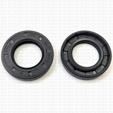 Сальник 20x35x6/6.5 TCN11 NBR 80-K01B-C-E NAK