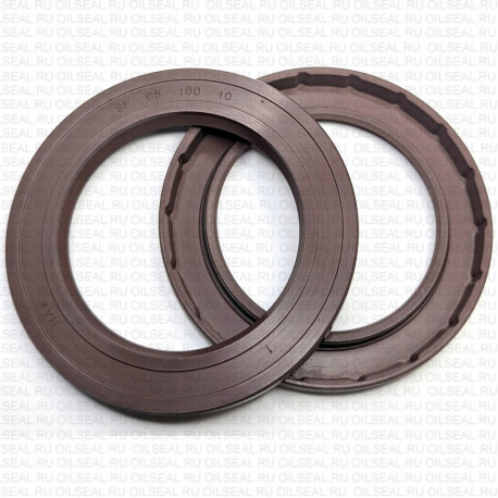 Сальник 68x100x10 SF Viton 80-N01-C-S NAK