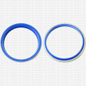 Грязесъемник 90x104x8/11 WP5 TPU 90-B03-C NAK