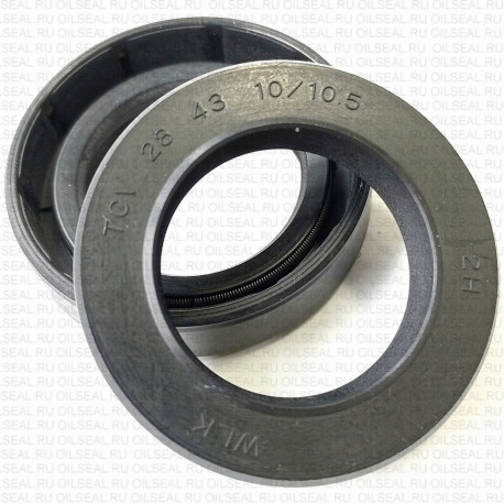 Сальник 28x43x10/10.5 TCV NBR-K/C/C WLK