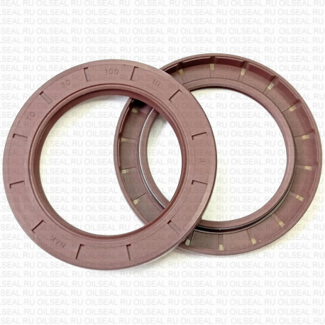 Сальник 70x100x10 TO Viton-80-N-03/C/C NAK