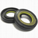 Сальник 23.5x42x8 CNB1 NBR 75-K91-C-C PTFE NAK